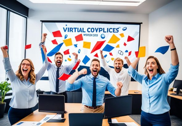 virtual office olympics