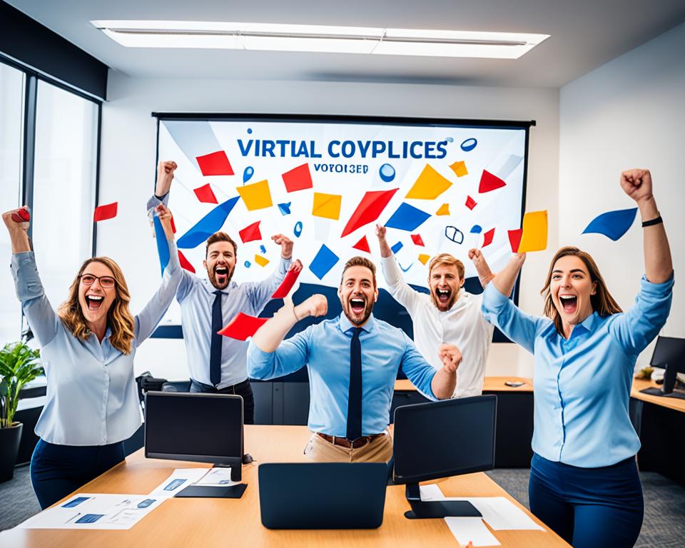 virtual office olympics